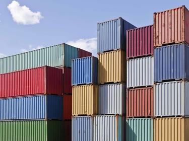 Industrial Business Indicator shipping containers